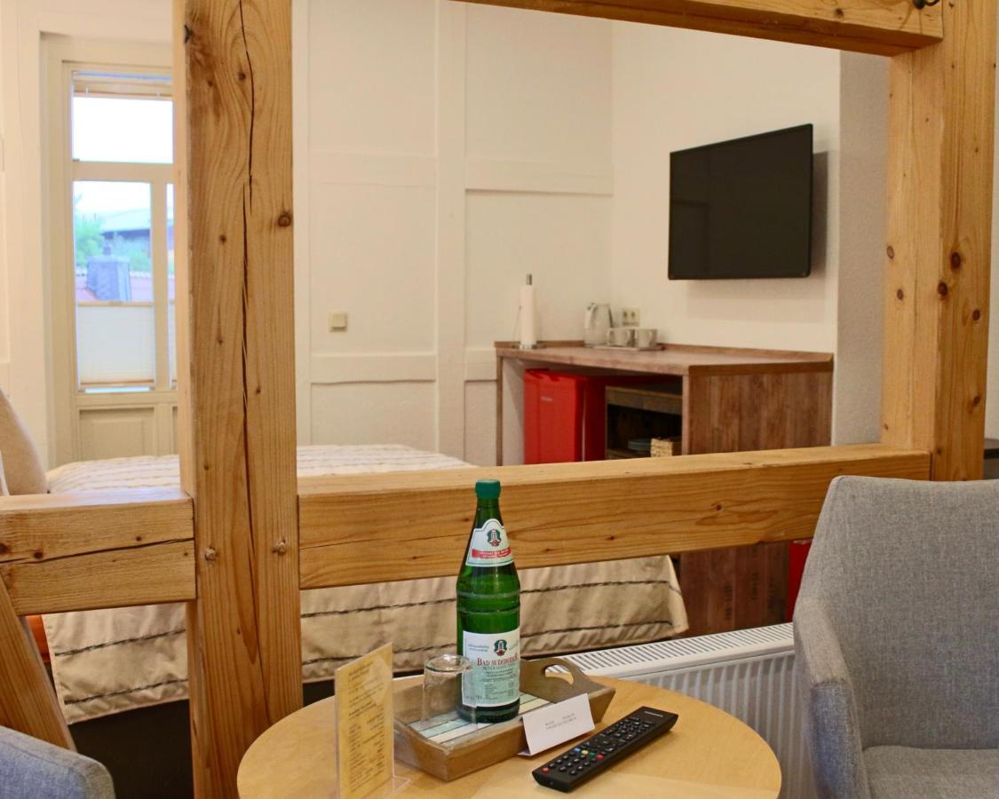 Pension Kurhausblick Bad Suderode Buitenkant foto