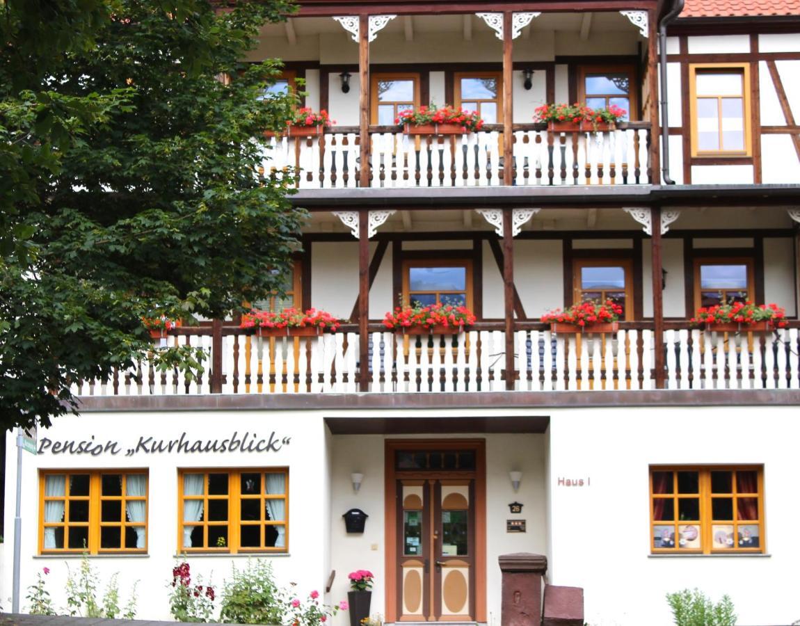 Pension Kurhausblick Bad Suderode Buitenkant foto